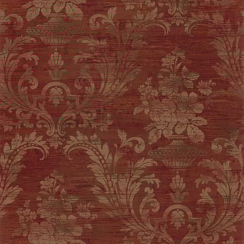 Galerie Wallcoverings Product Code CI38259 - Classic Silks 4 Wallpaper Collection - Pale Gold, Red, Dk. Green Colours -  