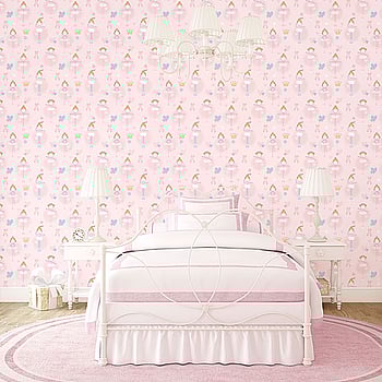 Galerie Wallcoverings Product Code G56002 - Just 4 Kids 2 Wallpaper Collection - Pink Colours -  