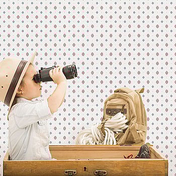 Galerie Wallcoverings Product Code G56529 - Just 4 Kids 2 Wallpaper Collection - Red Blue White Colours -  