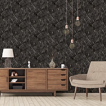 Galerie Wallcoverings Product Code G67754 - Natural FX 2 Wallpaper Collection - Black Colours -  