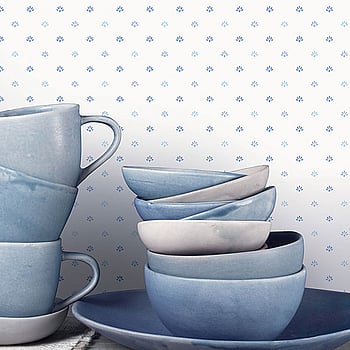 Galerie Wallcoverings Product Code G67898 - Miniatures 2 Wallpaper Collection - Blue White Colours -  