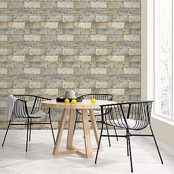 Galerie Wallcoverings Product Code G67970 - Organic Textures Wallpaper Collection - Grey Ochre Colours -  