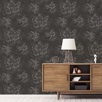 Galerie Wallcoverings Product Code G78259 - Atmosphere Wallpaper Collection - Charcoal Colours -  