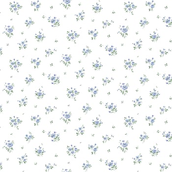Galerie Wallcoverings Product Code PF38159 - Pretty Prints Wallpaper Collection - Blue, Green Colours -  