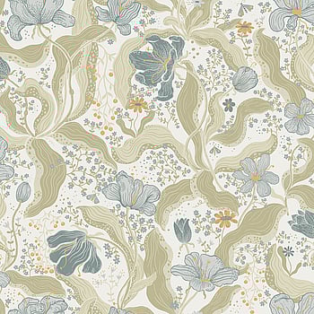 Galerie Wallcoverings Product Code S65115 - Sommarang 2 Wallpaper Collection - Blue Green Colours -  