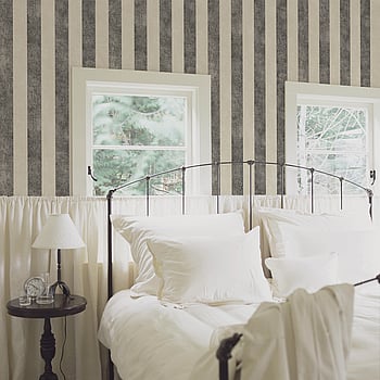 Galerie Wallcoverings Product Code SD36157 - Stripes And Damask 2 Wallpaper Collection - Beige Black Colours -  