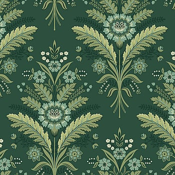 Galerie Wallcoverings Product Code TJ40604 - Mulberry Tree Wallpaper Collection - Green Colours -  