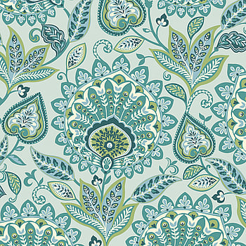 Galerie Wallcoverings Product Code TJ41004 - Mulberry Tree Wallpaper Collection - Green Colours -  
