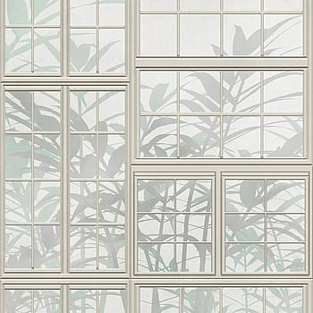 Galerie Wallcoverings Product Code WH45213M - Welcome Home Murals Wallpaper Collection - Cream, Grey, Green Colours -  